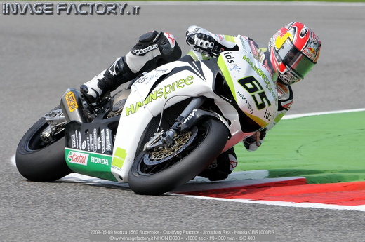 2009-05-09 Monza 1560 Superbike - Qualifyng Practice - Jonathan Rea - Honda CBR1000RR